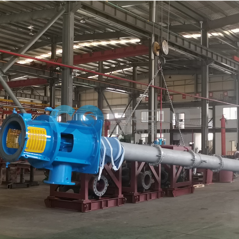 turbina bertikala putzu ponpa diseinua